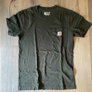 Carhartt Men's Workwear Pocket Relaxed Fit T-shirt - Forest Green XS